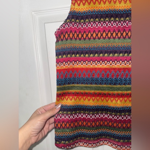 Colorful Knit Top - Picture 3 of 4